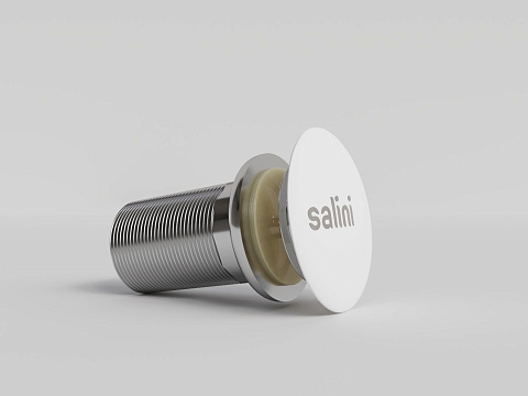 Донный клапан для раковины D501 Salini 161201G, S-Sense, глянцевая поверхность