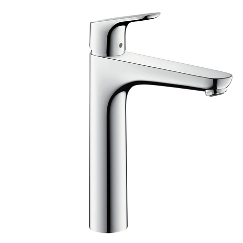 Hansgrohe HG Focus Смеситель для раковины с донным клапаном, на 1 отв., излив 159мм, h191мм, цвет: хром (Спеццена из наличия), 31608000
