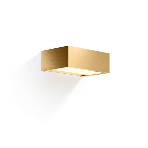 Decor Walther Box 15 N LED Светильник настенный 15x10x5см, светодиодный, 1x LED 18.4W, цвет: золото матовое, 0330582