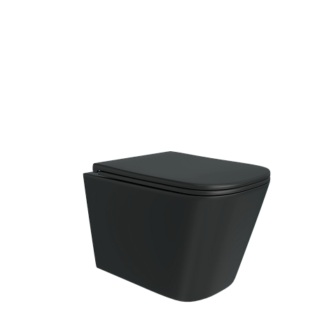 Унитаз подвесной ALPEN Modern Black ALP2440302MB
