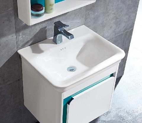 Раковина накладная CeramaLux 851-60 605×475 мм, белый