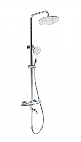 Душевая система с термостатом WONZON & WOGHAND CAPSULE, Хром WW-B3031-A1-CR
