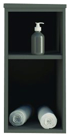 Шкаф с открытыми полками Cezares URBAN 55166 Grigio opaco