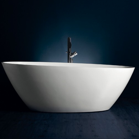 Simas Bohemien Ванна свободностоящая из Crystal Tech 190*88*66 см со сливной арматурой (продается только с учетом упаковки), BOV1bi