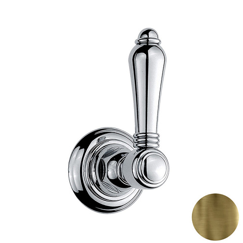 Nicolazzi Termostatico Внешняя часть запорного вентиля 3/4, цвет: Bronze Plated, 4912BZ69