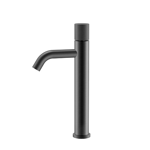 Смеситель Boheme STICK для умыв. выс. Gun Metal SPIRALE 122-GM.4