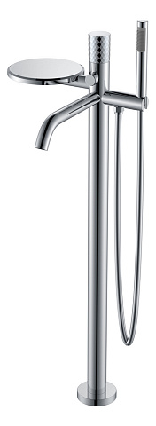 Смеситель Boheme STICK напольный CHROME DIAMOND CHROME 129-CRCR
