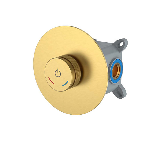 Смеситель автоматический встроенный Boheme TECH Matt Gold 154-4-MG