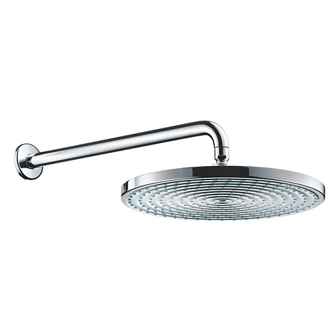 Hansgrohe HG Raindance S Верхний душ 1jet (RainAir), d300мм, с настенным держателем 390 мм, шарнирное соединение, G1/2, цвет: хром, 27493000