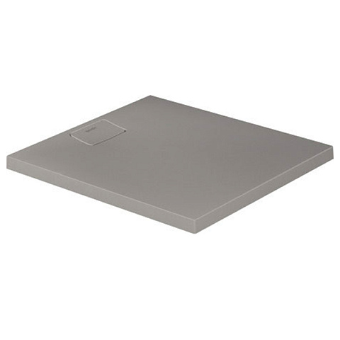 Duravit Stonetto Поддон композитный прямоугольный 900x800х50mm, d90, цвет Бетон, 720145180000000
