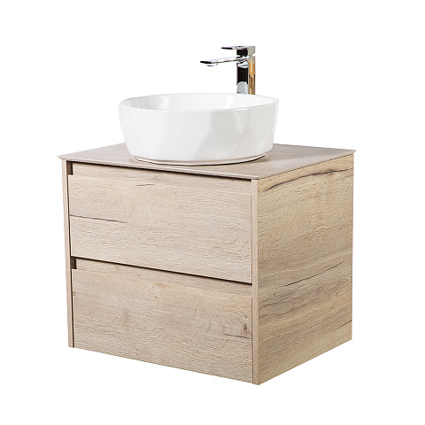 Тумба под раковину BelBagno Kraft 70 см, Rovere Galifax Bianco