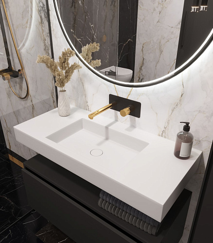 Столешница моноблок Armadi Art FLAT ST 100см (1004*452*100) 888-100