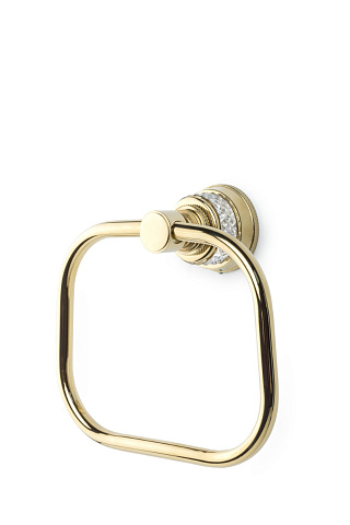 Полотенцедержатель кольцо Boheme AURA Gold 10245-G