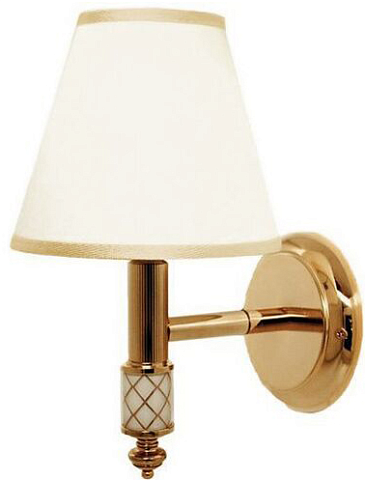 Бра BOHEME MURANO BRONZE, белое 761
