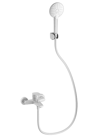 Смеситель для ванны с душем WONZON & WOGHAND, Белый матовый WW-A30891-MW