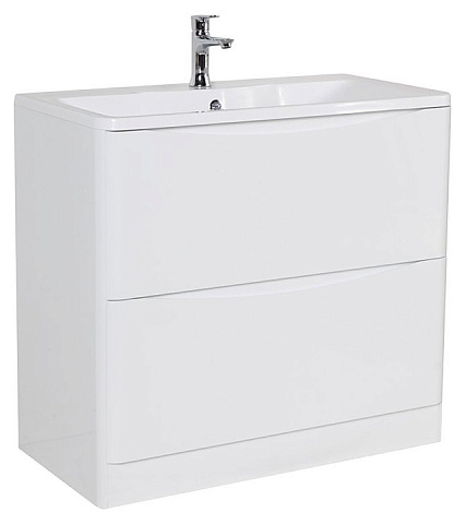 Тумба под раковину напольный BelBagno Acqua 80 см, Bianco Lucido