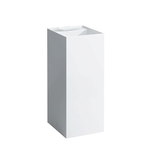 Laufen Kartell Свободност раковина 375х435х900мм без перелива, без отв. под смеситель, с покр. LLC, цвет: белый, 8.1133.1.400.112.1
