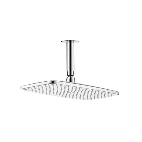 Hansgrohe HG Raindance Е Верхний душ 1jet (RainAir), 360х190 мм, с потолочным держателем 100 мм, G1/2, цвет: хром, 27381000