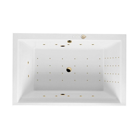 Ванна EXCELLENT Crown Lux 190x120 "NANO" (золото)