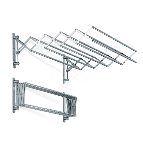 DECOR WALTHER DW 700 Сушилка для одежды 555-100х615x215 мм., подвесная, раздвижная, цвет хром, 0703400