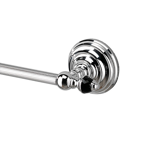 Devon&Devon Devon Black Diamond Полотенцедержатель 61 см, цвет: хром, BLKD508CR