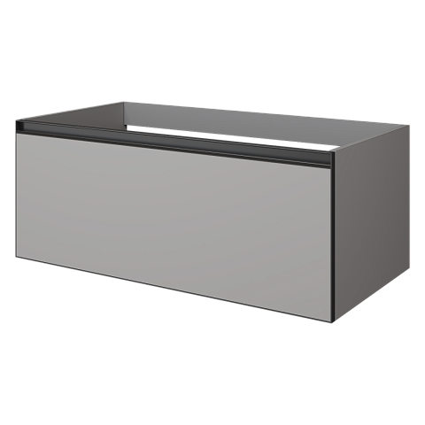 Armadi Art QUATRO 1 100CM тумба LUNA профиль ANTHRACITE 790-M1-100-L-A