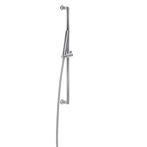 GESSI INCISO Штанга в комплекте с душевой лейкой, шланг 1,50 м, цвет: Finox Brushed Nickel, 58145#149
