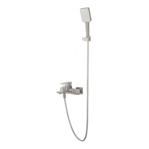 Смеситель для ванны с душем Oliveeka D OL-639003A-BN, никель матовый