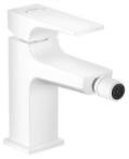 Смеситель для биде матовый белый Hansgrohe Metropol 32520700