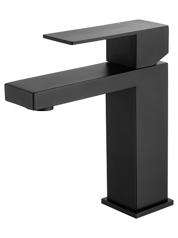 Смеситель для раковины WONZON & WOGHAND, Черный матовый WW-A40982-MB