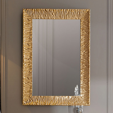 KERASAN Retro Зеркало Specchiera 70x100,цвет золото, 736503oro