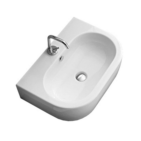 Раковина Kerasan Flo 314201*1, 60x42 см