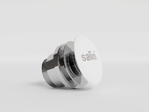 Донный клапан для раковины D505 Salini 164201G, S-Sense, глянцевая поверхность