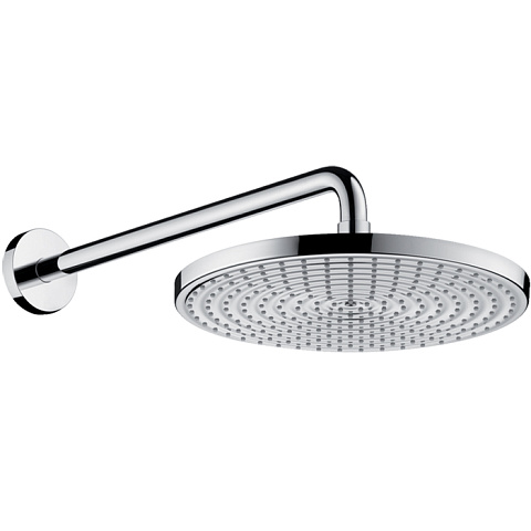 Hansgrohe HG Raindance S Верхний душ 1jet (RainAir), d300мм, с настенным держателем 460 мм, шарнирное соединение, G1/2, цвет: хром, 27492000