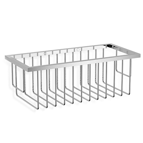 Decor Walther WA WND1 Корзина универсальная 26x12x9.5см для душа, подвесная, цвет: хром, 0703200