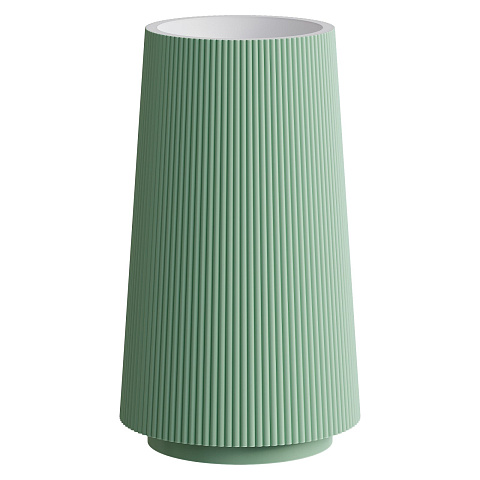 Раковина напольная рифленая Boheme Corian 480*480*850 MINT (мятный) 801-Torre-MT