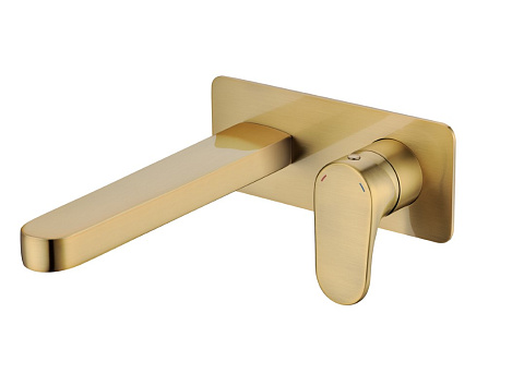 Смеситель для умывальника из стены Boheme SPECTRE Bronze 455-BR