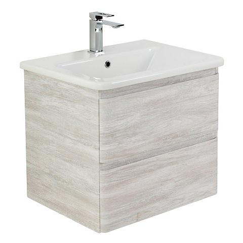 Тумба под раковину BelBagno Albano-Cer 50 см, Rovere Vintage Bianco