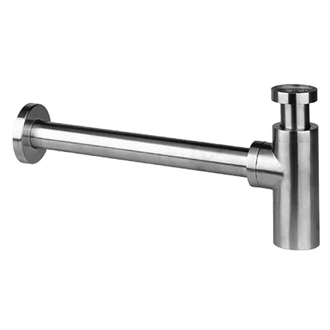CISAL Сифон 1"1/4 для раковины, цвет нержавеющая сталь, ZA004130D1
