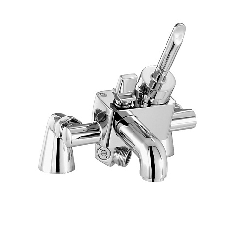 Stella Box Смеситель на борт ванны на 2 отверстия 3267RG, цвет: хром, BX 02001 CR00