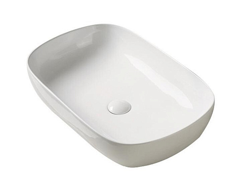 Раковина керамическая (накладная) SantiLine SL-1091