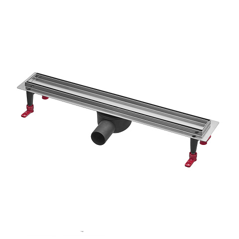 Душевой лоток TECEspring linus 700 мм, комплект с основой plate под плитку и мембраной S600700