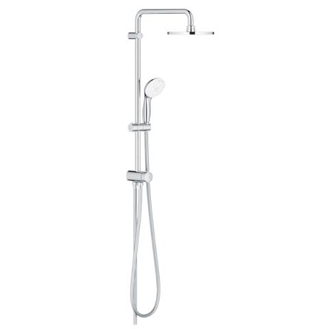 Душевая система Grohe New Tempesta 200 27389002 с переключателем, хром