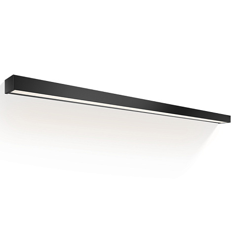 Decor Walther Box 150 N LED Светильник настенный 150x10x5см, светодиодный, 1x LED 80W, цвет: черный матовый, 0333460
