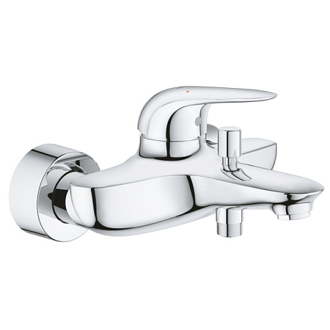 Смеситель для ванны с душем Grohe Eurostyle 23726003 настенный, хром