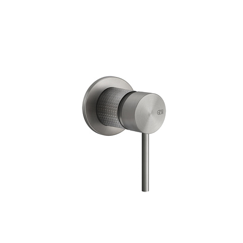 GESSI 316 Встраиваемый смеситель на 1/2" на 1 источник (внешняя часть), цвет: steel brushed, 54419#239