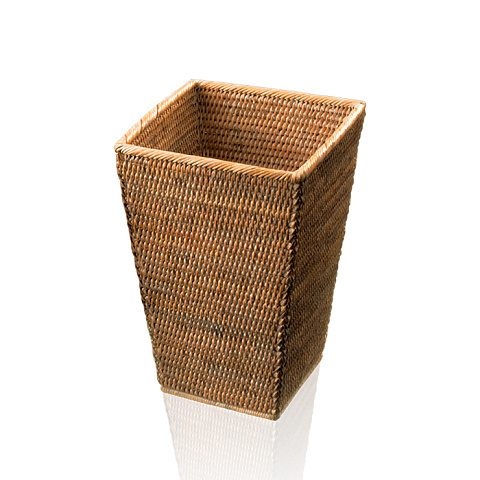 Decor Walther Basket KK Корзина для бумаги 19.5x30см, цвет: ротанг темный, 0927692