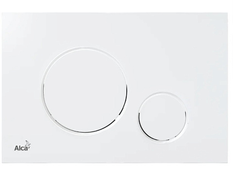 Кнопка смыва AlcaPlast THIN M670 белый