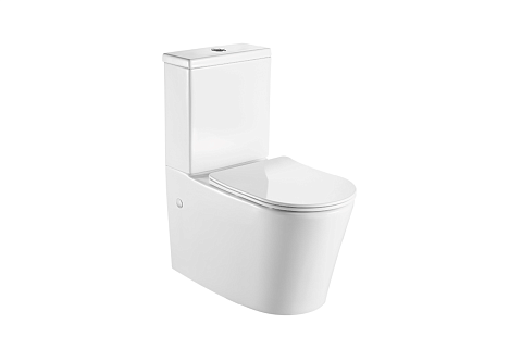 Унитаз-компакт Aquatek Оберон AQ1273S-00 с сиденьем Soft Close