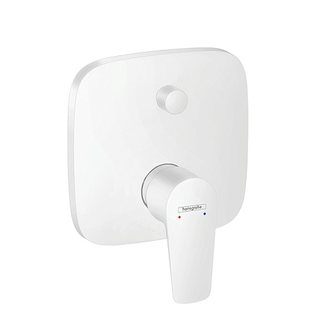 Hansgrohe HG Talis E Встраиваемый смеситель для ванны, с переключателем, (внешняя часть), цвет: белый матовый, 71745700